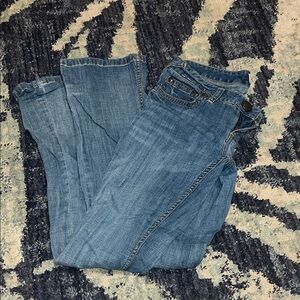 Free People Blue Boot Cut Jeans
